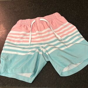 Pink white and blue chubbies